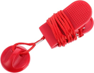 Loopband Veiligheidssleutel - Magneetslot Fitness - Veilig Trainen - Universele Bevestiging - 105 cm - Zwart