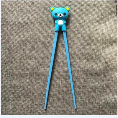 ProductGoods - 2x Eetstokjes voor kinderen | Sushi | Met hulpstuk | Blauw | Chopsticks
