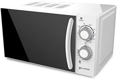 Magnetron met grill - Oven combi - Snel opwarmen - Roestvrijstalen design - 20 liter - Wit