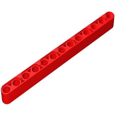 50g / 15 STuks Tech 41239 Hefarm Dik 1x13 Blokken Bouwstenen Toevoegingen ZELF MAKEN Machineonderdelen Montage Inclusief Toevoegingen 50g-15pcs rood