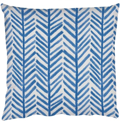 Sierkussens - Kussentjes Woonkamer - 50x50 cm - Patroon - Streep - Blauw