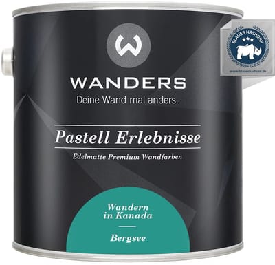 Wanders Muurverf - Edelmatte Krijtverf voor Hout en Meubels - Donker Turkoois - 2,5L