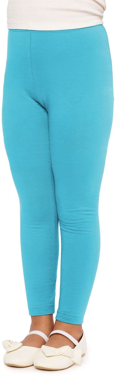 Merry Style Meisjes Leggings - Sport - Vrijetijdsbroek - Lang - Katoen – Sportbroek – Zwart – 110 - MS-MS10-225-LE-new