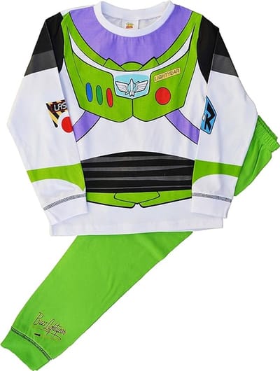 Toy Story Pyjama - Groen - Buzz Lightyear Kinderpyjama - maat 86/92