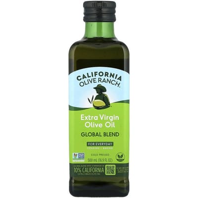 Wereldwijde Blend, Extra Vierge Olijfolie, Voor Elke Dag, 16,9 fl oz (500ml)