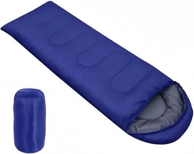 Camping Slaapzak - Lichtgewicht Slaapzak - Outdoor Avonturen - Vier Seizoenen Geschikt - 180 x 80 cm - Blauw