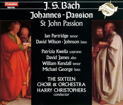 Patrizia Kwella, The Sixteen, Harry Christophers - J.S. Bach: St John Passion (2 CD)