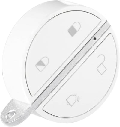 Afstandsbediening Alarm - Sleutelhanger Bediening - Thuisbeveiliging - Automatisch Uitschakelen - 3.4x1 cm