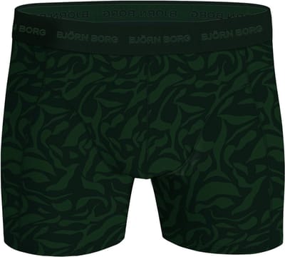 Björn Borg Cotton Stretch boxers - heren boxers normale lengte (1-pack) - multicolor print