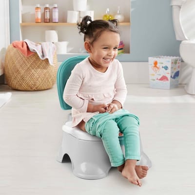 Potje voor zindelijkheidstraining - Opstapje voor peuters - Afneembare toiletbril - Afwasbaar potje - HPY87 potje peuter