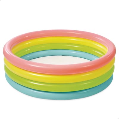 Zonsondergang Glow Kinderzwembad 168cm x 46cm - Veilig & Kleurrijk Opblaasbaar Zwembad voor Kinderen vanaf 3 Jaar