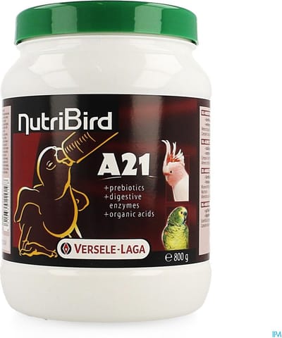 Nutribird A21 Alle Babyvogels - Binnenvogelvoer - 800 g