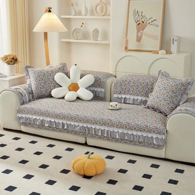 Katoenen Bankkussen, Universele Stof voor Alle Seizoenen, Antislip Bankkussen, Eenvoudige Moderne Puur Katoenen Bankhoes, Hoesdoek 70*70cm
