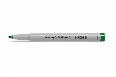 Niceday MR38E Whiteboardmarker Groen - Uitwisbaar - Fijne Punt - 10 stuks