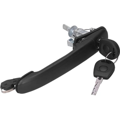 Poignée de Porte Extérieure Avec Clé Avant Gauche Droite Remplacement 7M0837207B Convient pour Seat black