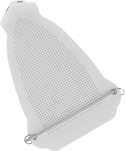 Strijkijzer beschermhoes - Stoomijzer accessoire - Kleding beschermen - Hittebestendig materiaal - 23.5 cm - Grijs