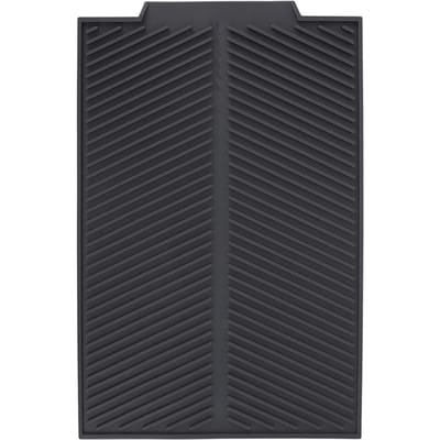 Tapis de Séchage de Vaisselle en Silicone Antidérapant Antichoc Facile à Nettoyer Tapis de Séchage pour Comptoir de Cuisine pour Vaisselle L 43x33.5cm