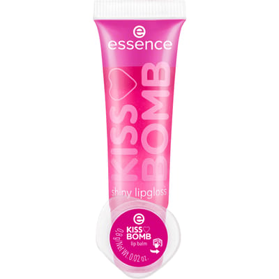 essence Kiss Bomb Lipgloss & Lip Balm - Strawberry Sweetie - Duo - 10,8ml