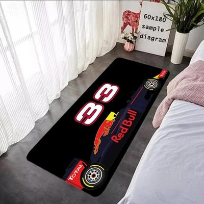 Balkontapijt Woonkamer F1 Racer 33 Nummer Vloerkleden Voettapijten Entree Deurmat Zacht Bedside Kleed Vloermatten Antislip Mat Thuis 40X60cm