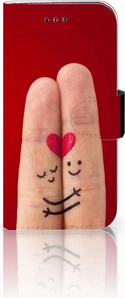 Samsung Galaxy A3 2017 Wallet Case met Pasjes Liefde - Origineel Romantisch Cadeau