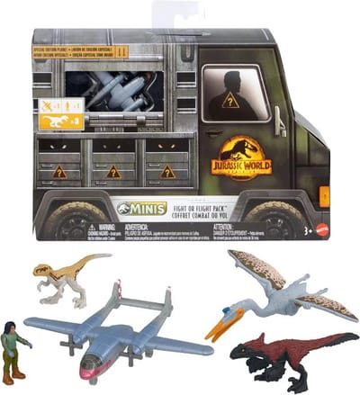 Jurassic World Dominion Minis speelset - Met 5 verschillende minifiguren