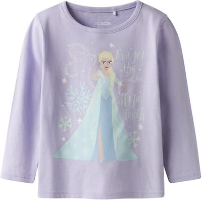 NAME IT - TMFPASEN FROZEN LS TOP NOOS WDI - Meisjes - Lange mouwen shirts