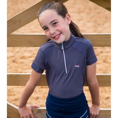 Technisch ruitershirt voor meisjes Premier Equine Mini Remisa