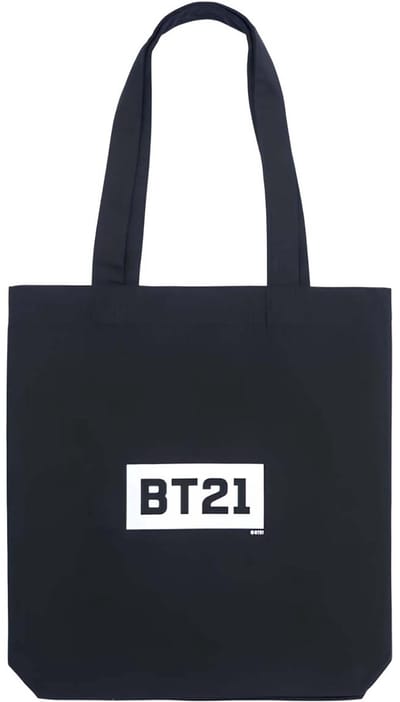 Grupo Erik Shopper Bt21 Katoen 11 Liter Katoen Zwart