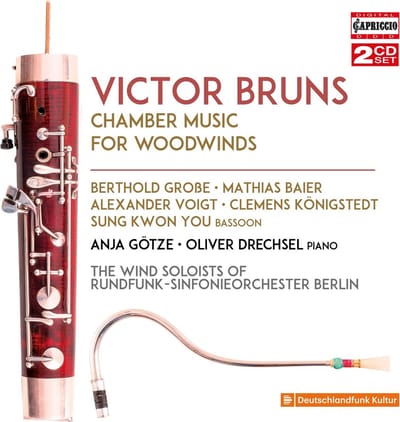 Berthold Große, Mathias Baier, Alexander Voigt, Clements Königstedt, Sung Kwon You, Anja Götze, Oliver Drechsel, The Wind Soloists Of Rundfunk-Sinfonieorchester Berlin - Chamber Music For Woodwinds (2 CD)