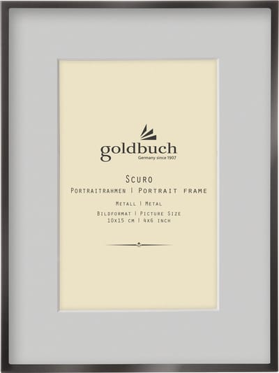 Goldbuch - Fotolijst Scuro - Zwart - 10x15 cm