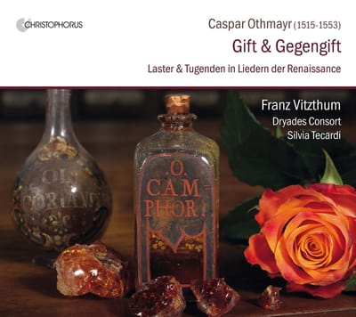 Franz Vitzthum, Dryades Consort, Silvia Tecardi - Othmayr: Gift & Gegengift: Laster & Tugenden In Liedem Der Renaissance (CD)