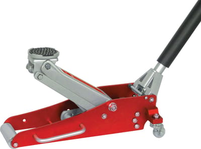 Carpoint Garagekrik – Verrijdbaar - Maximaal 1500KG – Met zwenkwielen & steunplaat - Rubberen antislip laag - Automatische veiligheidsklep