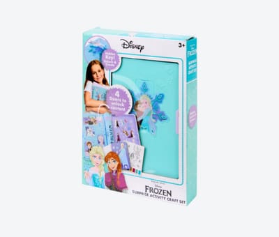 Disney Frozen Knutselset – 33-delig – Creatieve Knutselbox voor Kinderen met Stickers, Papier & Accessoires