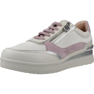 Lage Sneakers Stonefly Cream 52 Nappa Tex
