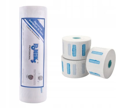 Poniks Papieren Kragen voor Kappers - Beschermende Kraag - 5x100 stuks, zelfklevend, elastisch