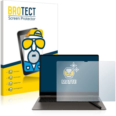 BROTECT - Screenprotector voor Samsung Galaxy Book3 Pro 360 16" - Folie Beschermfolie matte