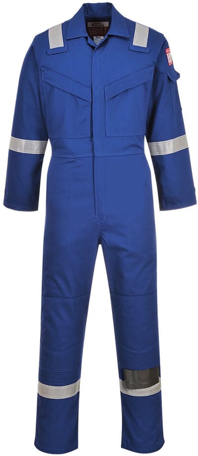 Portwest Vlamvertragend antistatische Overall 350gr FR50 - Korenblauw - 4XL