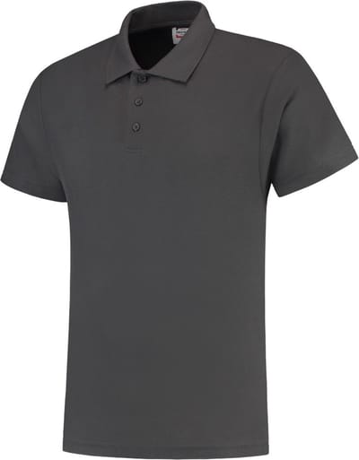 Tricorp Poloshirt - Casual - 201003 - Donkergrijs - maat 3XL