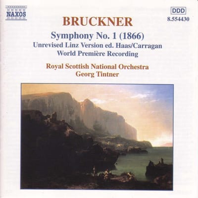 Royal Scottish National Orchestra, Georg Tintner - Bruckner: Symphony No. 1 (1866) (CD)