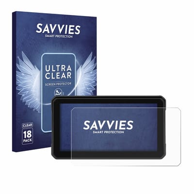 Savvies - Screenprotector voor GOHHDL A4058 6" - Folie Beschermfolie transparant 18 Stuks