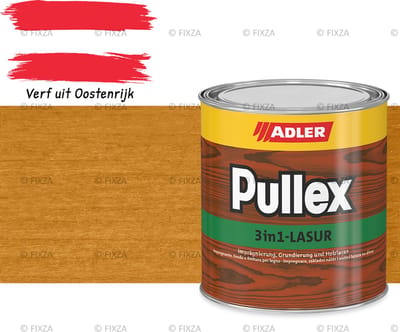 ADLER Pullex 3in1-Lazuur Lockenkopf, bruine beits 0,75 liter