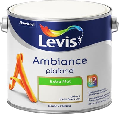 Levis - Ambiance Plafond - Leliewit - 2,5 L