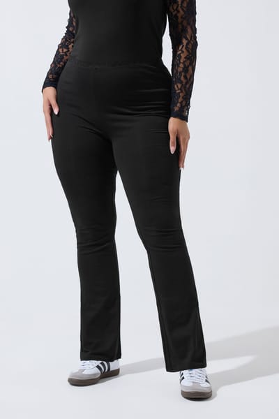 Limited Collection Zwarte Legging Met Kanten Zoom Size 38
