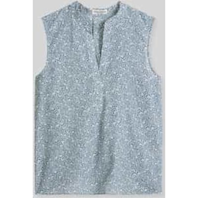 loose fit blousetop van puur katoen