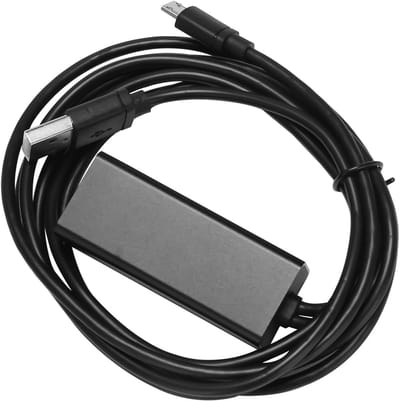 Ethernet Adapter - LAN Adapter - Stabiele Internetverbinding - Plug and Play - Compact Formaat - Zwart