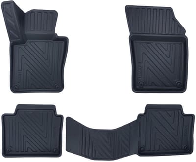 Rubbermatten Volvo V90 2016-heden (complete set) - Premium carbonlook