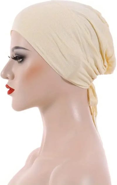 Bovista Hoofddoek - Hijab - Dames - Abaya - Sjaal - Islamitische Kleding - Moslim Kleding - Alhamdulillah - Lichtgeel
