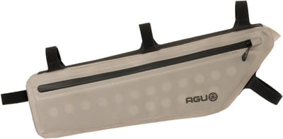 AGU Venture Lightweight - Frametas - Fietstas voor Frame - 4L - 100% Waterdicht - Ultra licht gewicht design - Mesh binnenvak - Grijs