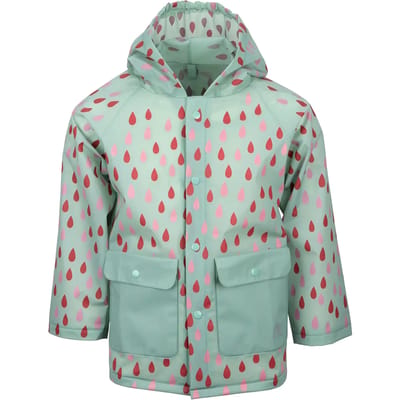 Ralka Regenjas - Kinderen - Groen - Maat 98/104 - Met Capuchon - 100% EVA