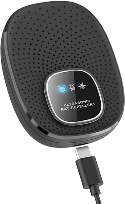 Ultrasone USB Ongediertebestrijder – Energiezuinige Insectenverjager en Muizenverdelger voor Binnen, Effectieve Ongediertebestrijding zonder Gif